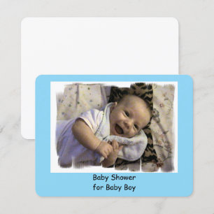Baby Boy Shower Invitations