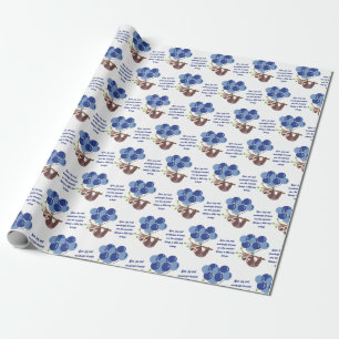 Baby Boy Shower Wrapping Paper