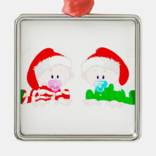 ***BABY BOY TWIN*** CHRISTMAS ORNAMENT