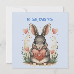 Baby Boy Valentine  Card