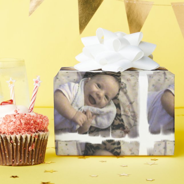 Baby Boy Wrapping Paper (Birthday Party)