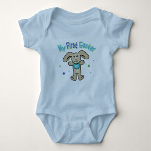 Baby Boy's First Easter Bodysuit