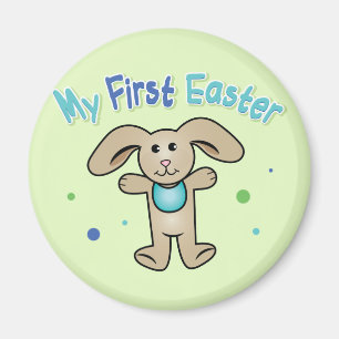 Baby Boy's First Easter Magnet