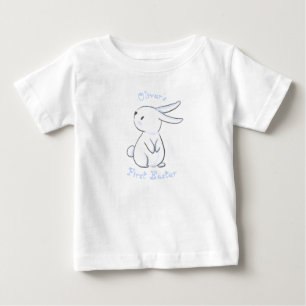 Baby boy's first Easter with cute bunny T-Shirt