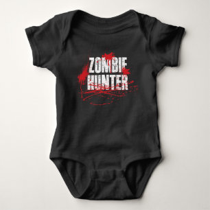 Baby Boys Zombie Hunter Romper Playsuit Bodysuit