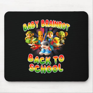 Baby Brainrot Italian Back To School For Graphic Mouse Pad