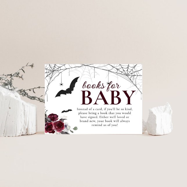 Baby Brewing Halloween Baby Shower Books For Baby  Enclosure Card (Creator Uploaded)