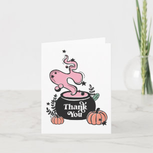 Baby Brewing Halloween Baby Shower Thank You Card