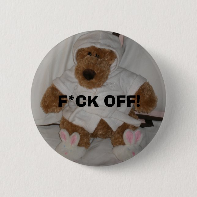 Baby Bridget's F*CK OFF Button (Front)