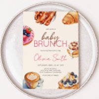 Baby Brunch Bread Pastries Baby Shower