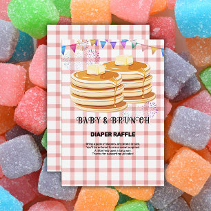 Baby & Brunch Festive Souffle Baby Shower Enclosure Card