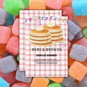 Baby & Brunch Festive Souffle Baby Shower Enclosure Card