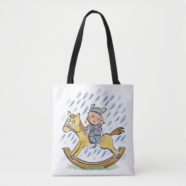 Baby Brunhilda Tote Bag (Front)