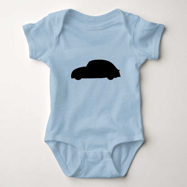 Baby Bug Outline Bodysuit (Front)