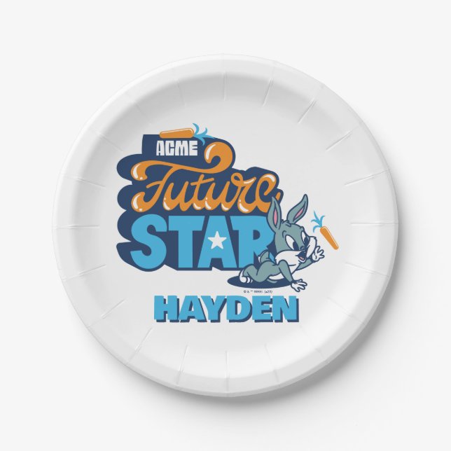 Baby BUGS BUNNY™ - Future Star Paper Plate (Front)
