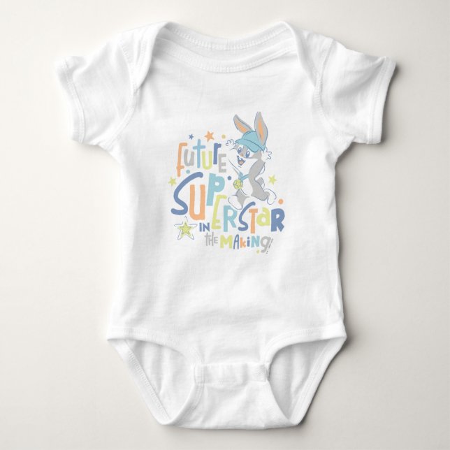 Baby BUGS BUNNY™ Future Superstar In Training Baby Bodysuit (Front)