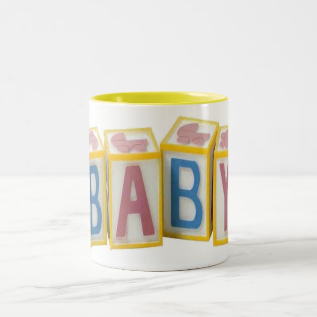 Baby Building Blocks Mug (Center)