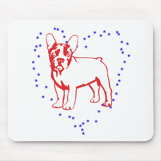 Baby Bulldog Mouse Pad (Front)