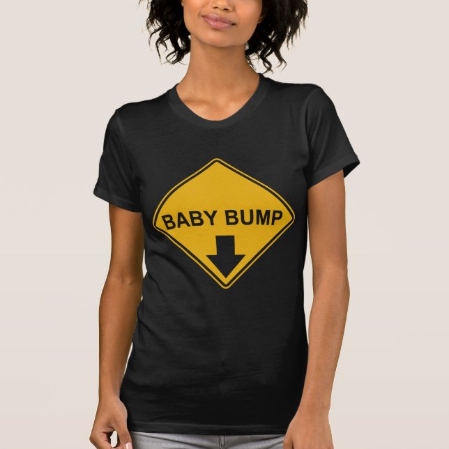 Baby Bump Maternity T-Shirt (Front)