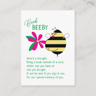 Baby Bump Mum Bee Book Beeby Enclosure Card
