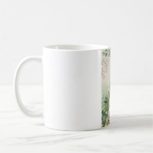 BABY BUNNY AND EASTER EGG COFFEE MUG