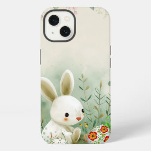 BABY BUNNY AND EASTER EGG iPhone 13 CASE