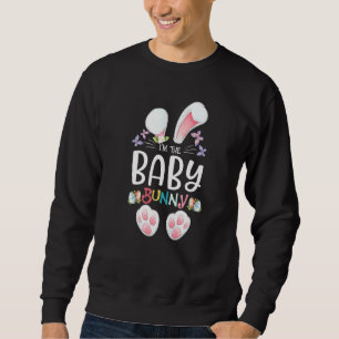 Baby Bunny Boys Girls Kids Cute Matching Family Ea Sweatshirt