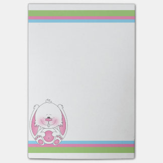 Baby Bunny Cartoon Post-it Notes