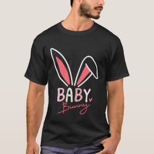 Baby Bunny Ears Rabbit Eggs Hearts Men Women Kids T-Shirt