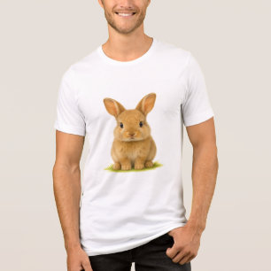Baby Bunny in the Grass Tri-Blend Shirt
