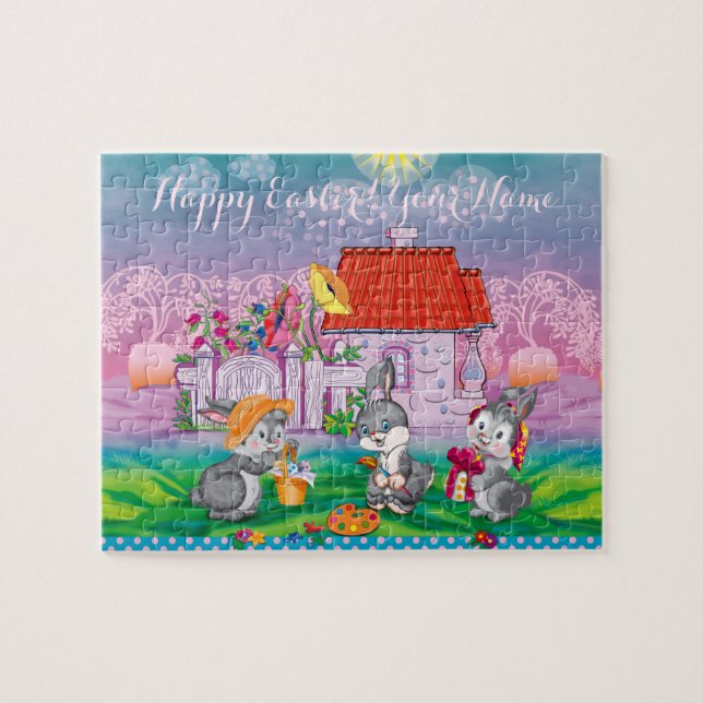 Baby Bunny little Jigsaw Puzzle (Horizontal)