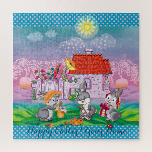 Baby Bunny little Jigsaw Puzzle (Vertical)