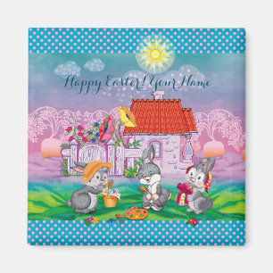 Baby Bunny little Magnet