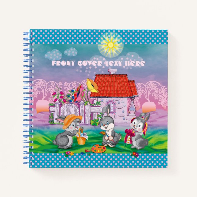 Baby Bunny little Notebook (Front)