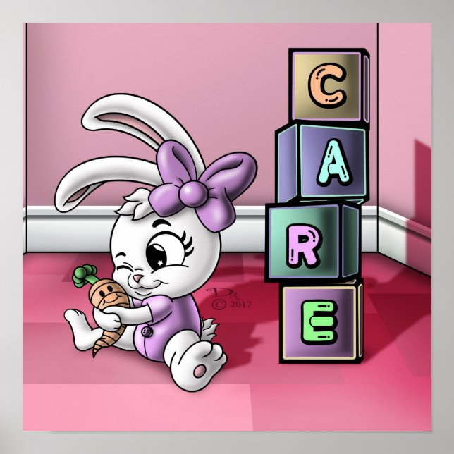 Baby Bunny Poster (Front)