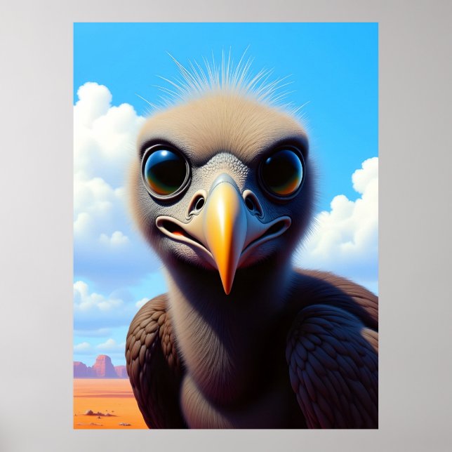Baby Buzzard Poster (Front)