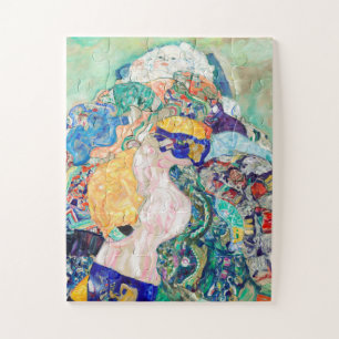 Baby by Gustav Klimt Painting Art Jigsaw Puzzle
