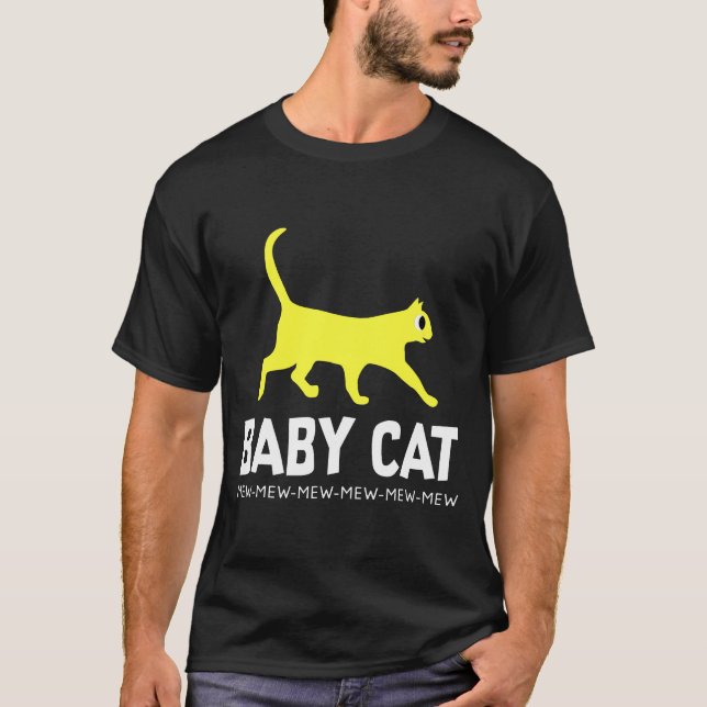 Baby Ca Shark Parody Mew Matching Family T-Shirt (Front)