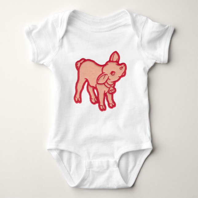Baby Calf Baby Bodysuit (Front)