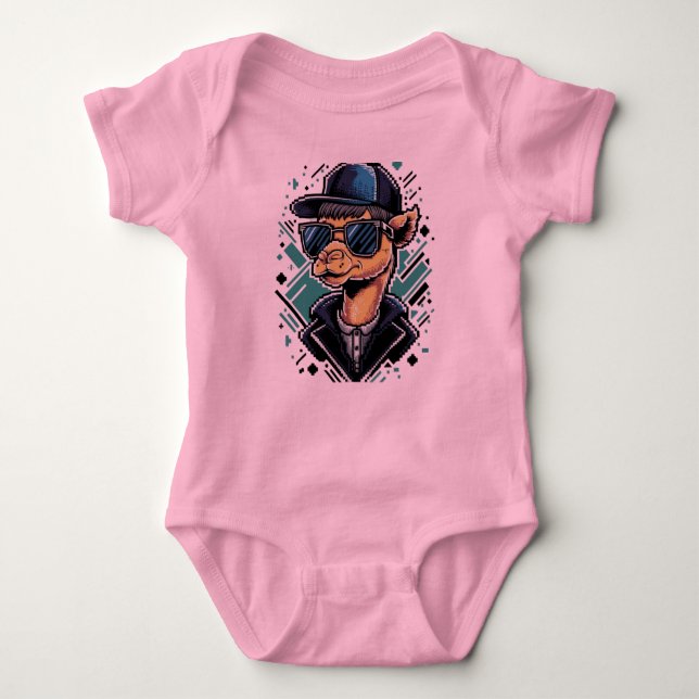 Baby Camel Baby Bodysuit (Front)