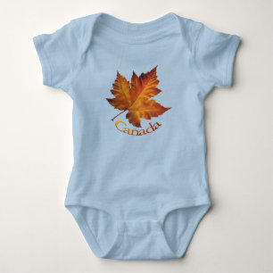 Baby Canada Souvenir Creeper Organic Canada Shirt