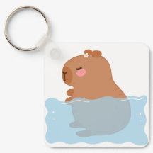 Baby capybara Keychain