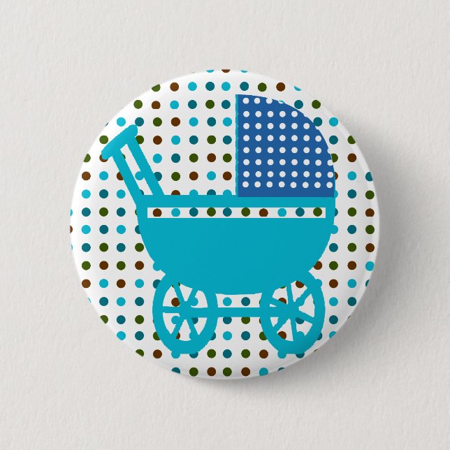 Baby Carriage Gifts 6 Cm Round Badge (Front)