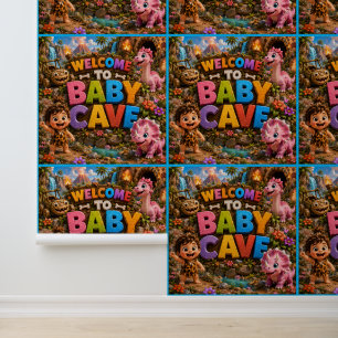 Baby cave wallpaper/inspired by man cave wallpaper
