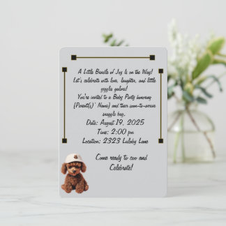 Baby Celebration & Announcement Invitation