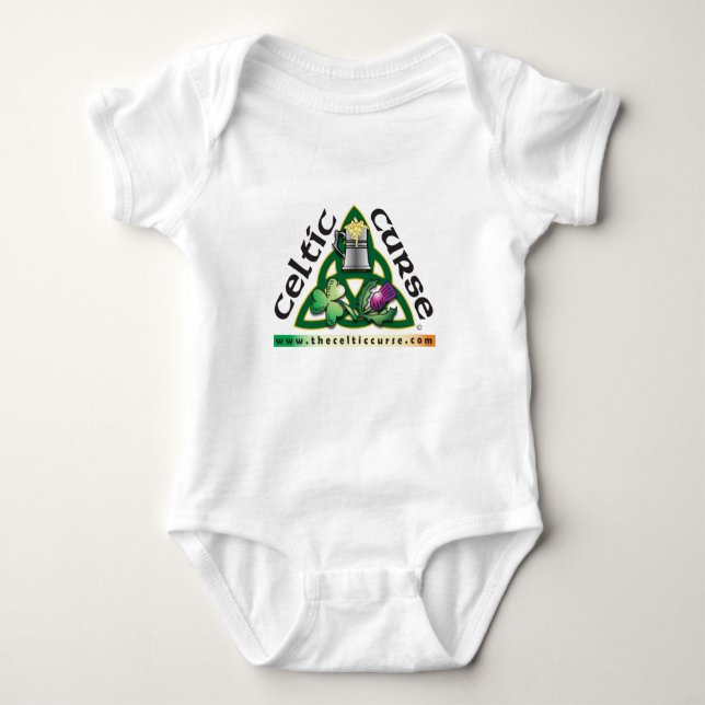 Baby Celtic Curse gear Bodysuit (Front)