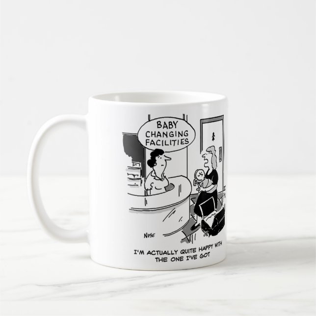 Baby changing facilities. New Mother Coffee Mug (Left)