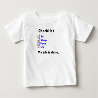 baby Checklist T-Shirt
