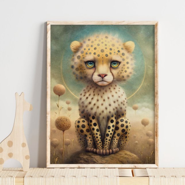 Baby Cheetah Gender Neutral | Cheetah Wall Print (Creator Uploaded)