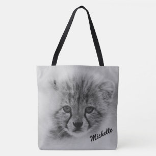 Baby Cheetah Tote Bag